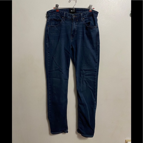 PAIGE Denim - PAIGE Normandie Straight Leg Jeans | Size 32 | Premium Denim Dark Wash